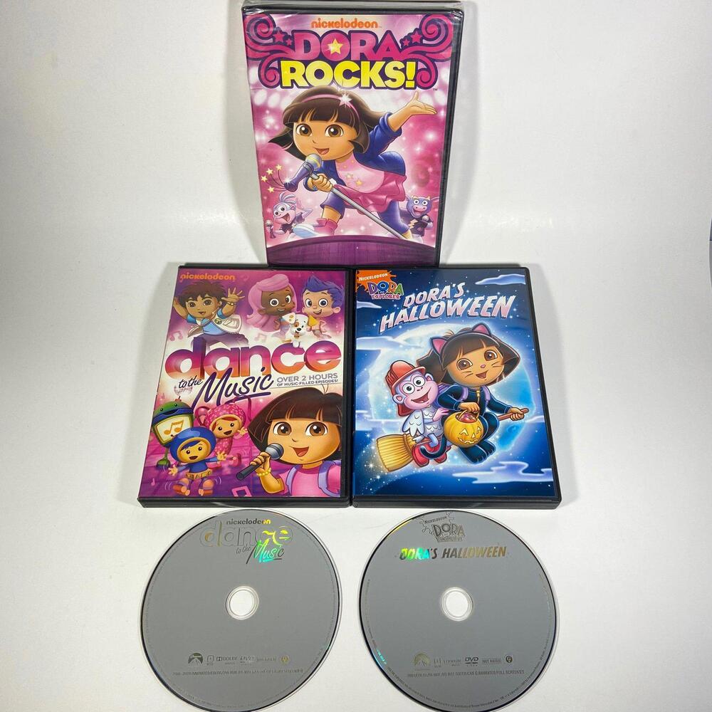 Nickelodeon Dora The Explorer DVD Lot Of 3